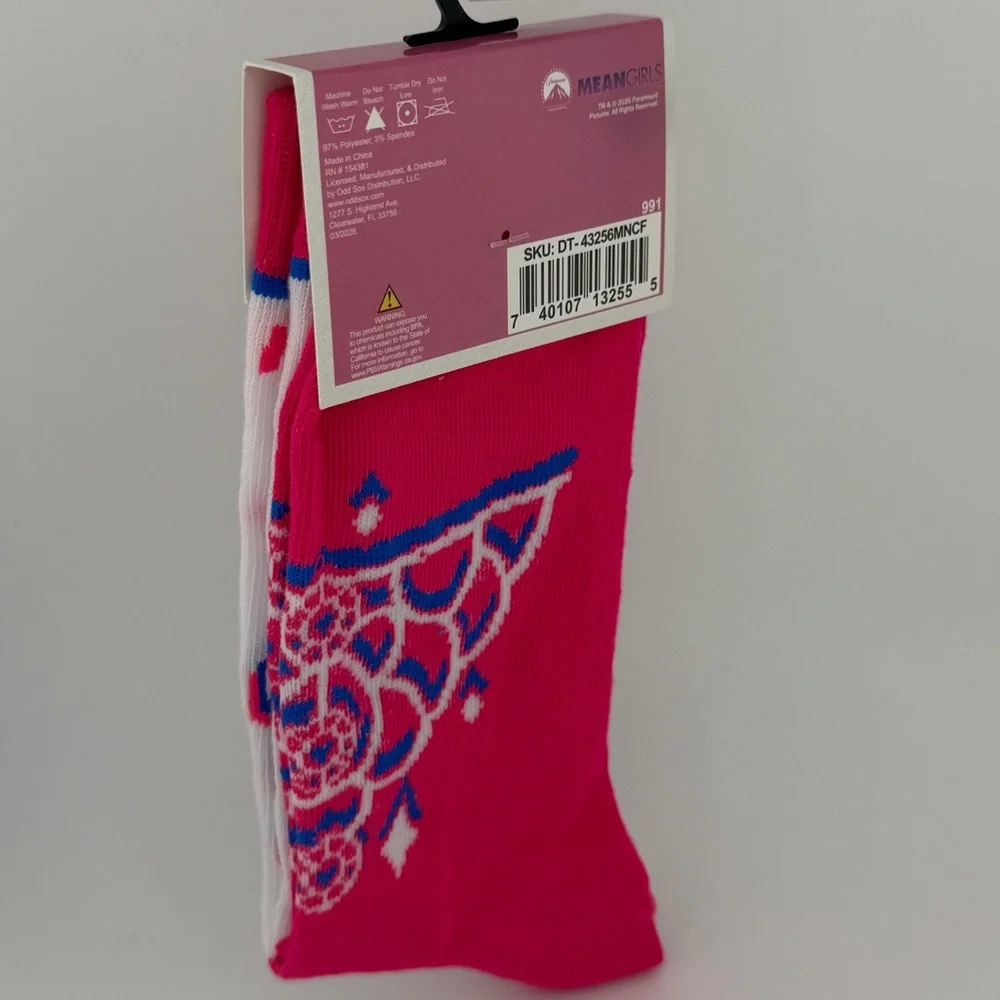 Mean Girls Novelty Crew Socks